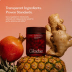 GutGlo™ made with transparent, science-backed ingredients that are independently tested for purity, potency and safety.